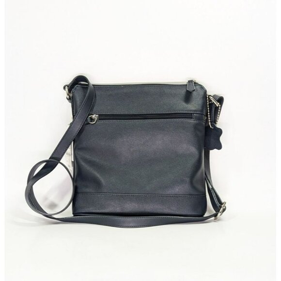 Giani Bernini Venice Women's Nappa Crossbody in Dark Navy (MSRP $100) - Picture 5 of 9